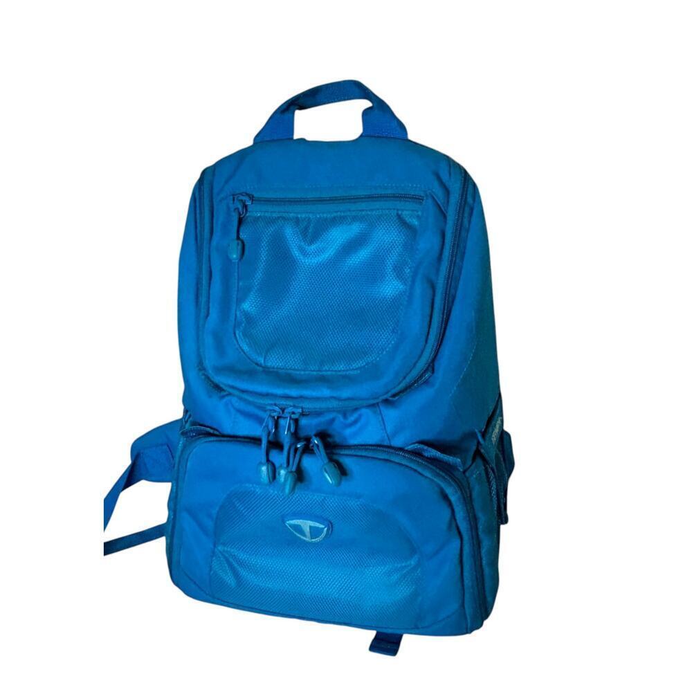 Tenba Camera Backpack Bright Blue Padded Photography Gear Bag - Picture 8 of 8